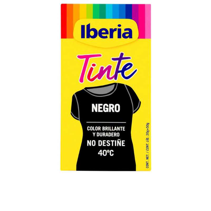 IBERIA TINTE ROPA no destine 40º negro 70 gr by IBERIA for Unisex IBERIA TINTE ROPA no destine 40º negro 70 gr by IBERIA for Unisex